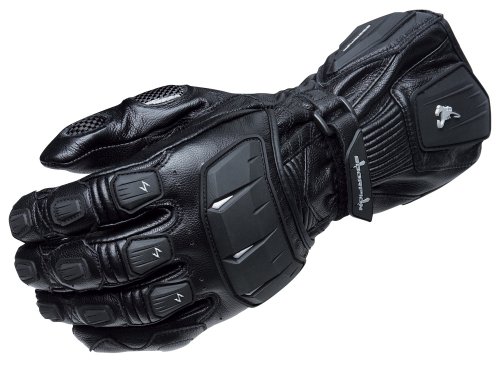 Scorpion ExoWear Magnum Black Large Men's Motorcycle Gloves.