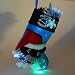 Carolina Panthers Mascot Fiber Optic Stocking