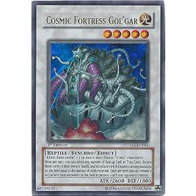 YuGiOh 5D's Crimson Crisis Single Card Cosmic Fortress Gol'Gar CRMS-EN044 Ult...