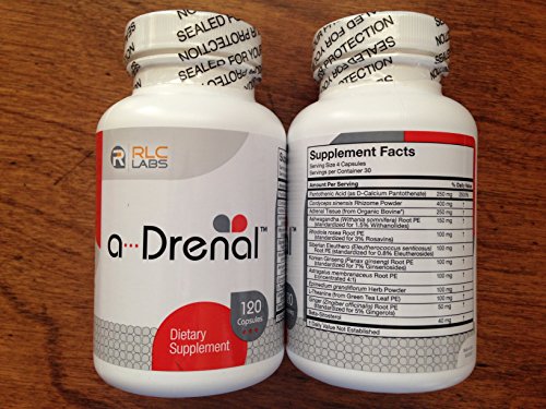 RLC Labs Adrenal Support 120 capsules 2pk