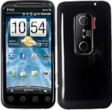 Black TPU Case Cover for Virgin Mobile HTC Evo V 4G HTC Evo 3D