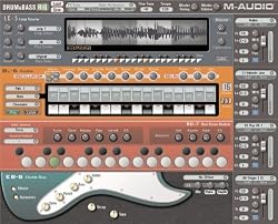 M-Audio Drum and Bass Rig Virtual Instrument