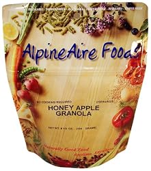 AlpineAire Foods Freeze-Dried Honey Apple Granola With Milk