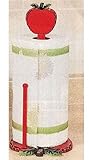IMAGE OF WOOD APPLE DESIGN PAPER TOWEL HOLDER