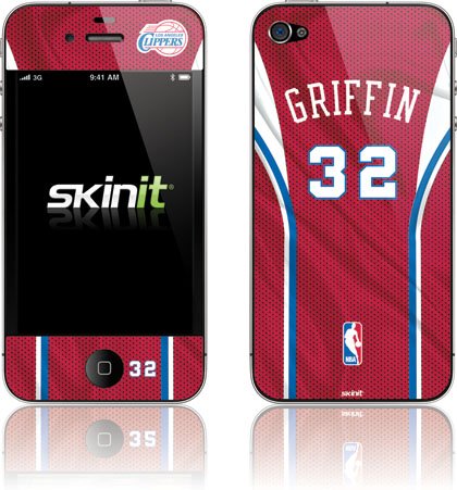Skinit B. Griffin - Los Angeles Clippers #32 Vinyl Skin for Apple iPhone 4 / 4S