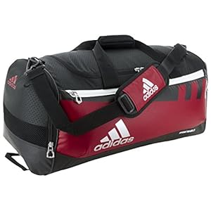 adidas Team Issue Duffel Bag, Medium,Scarlet Red