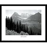 Ansel Adams (Glacier National Park) Framed Art Poster Print - 16 X 20 by Adam Hersh Posters