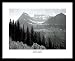 Ansel Adams (Glacier National Park) Framed Art Poster Print - 16