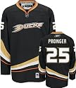 Chris Pronger Black Reebok NHL Premier Anaheim Ducks Jersey
