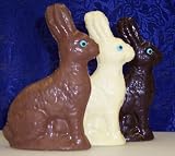 Dark Chocolate Hollow 6" Easter Bunny