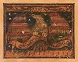 1895 Eagle - Artist: Susan Winget - Art Print on Canvas - Image Size: 10.00 by 8.00 inches Art Print on Canvas