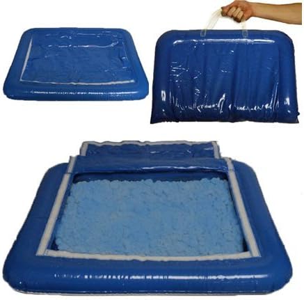 5 lbs of Blue Shape-It Sand &amp; Inflatable Sand Tray
