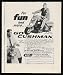 1960 Cushman Road King Scooter Print Ad (10046)
