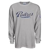 San Diego Padres Faded Club Font Thermal Shirt by Reebok