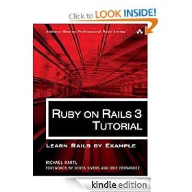 Ruby on Rails 3 Tutorial: Learn Rails by Example (Addison-Wesley Professional Ruby Series)