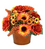 Four Seasons Centerpiece - Thanksgiving Decoration - Autumn Arrangement