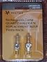 Vector Twin Pack 6v 10w Quartz Halogen G4 Base Light Bulbs (Vec193t)