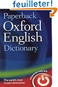 Paperback Oxford English Dictionary