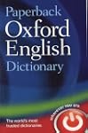 Paperback Oxford English Dictionary