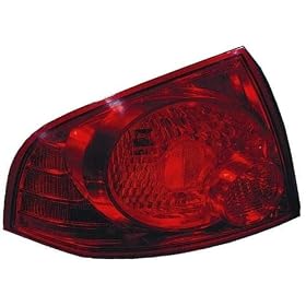 EAGLE EYES LH TAIL LIGHT LAMP BASE