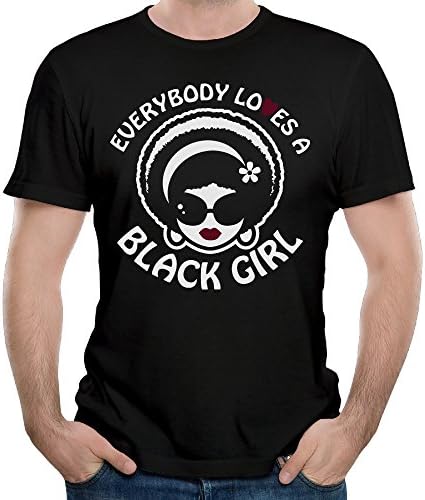Men's Everybody Loves A Black Girl Short Sleeve T Shirts