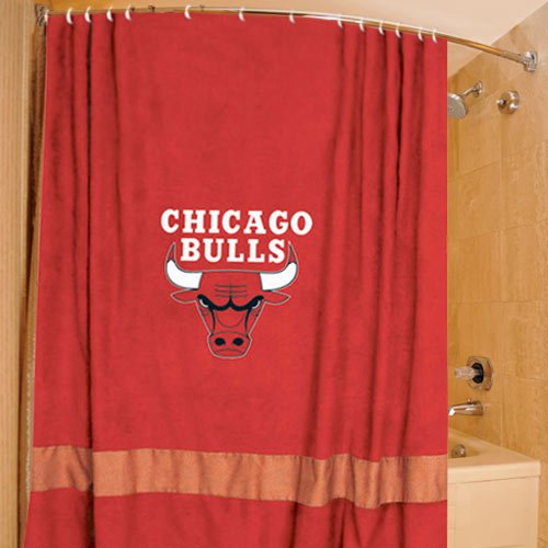 Sports Coverage NBA Chicago Bulls MVP Shower Curtain