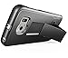 Galaxy S6 Edge Belt Case, Encased Ultra-Slim Grip Case & Belt Clip Holster [Built-in Kickstand] Lifetime Replacement Warranty (Samsung Galaxy S6 Edge)