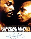 Lennox Lewis Autographed Signed reprint Photo
