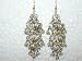 2 Ivory Kundan Lakh Hand Made Earring Bellydance India