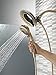 Delta Faucet 5-Spray In2ition 2-in-1 Dual Hand Held Shower Head with Hose, Champagne Bronze 58045-CZ
