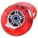 TGM Skateboards 2 Scooter Wheels with ABEC 7 Bearings for Razor Scooter 100mm (red)