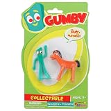 Gumby and Pokey 3" Bendable Figure Set