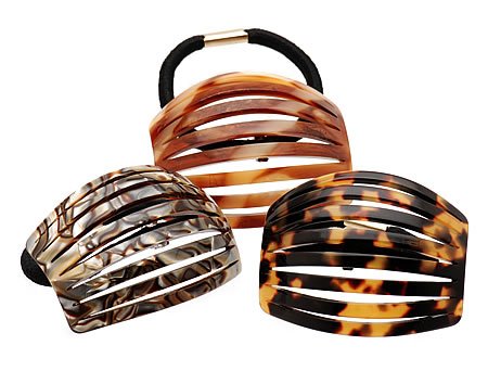 France Luxe Scissor Ponytail Holder - Classic