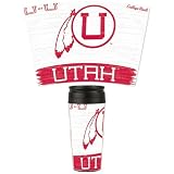 Utah Utes Official 16oz Capacity NCAA Travel Mug