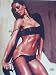 Giselle Bundchen Wet Hard Body 8x10 Signed Autographed Photo w/ Certificate of Authenticity