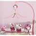 Bedtime Originals Hello Kitty and Puppy Musical Mobile - Pink