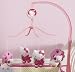 Bedtime Originals Hello Kitty and Puppy Musical Mobile - Pink