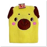 【Animal Knit】キッズアニマルニットキャップ（帽子）【イヌ】☆子供用ウォーマーグッズ通販☆