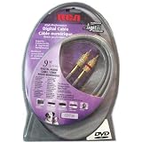 RCA 3' Coaxial Digital Audio Cable w/ 2 RCA on Each End