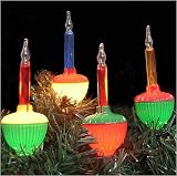 Pack Of 2 Multi-Colored Christmas Bubble Light Replacement Bulbs