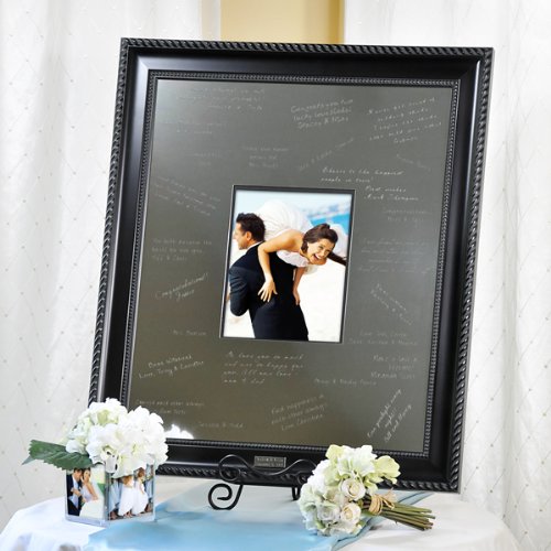 willow tree stores:Elegant Signature Picture Frame with Engraved Photo Mat