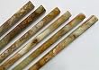 Multi Green Onyx Pencil Decorative Bullnose Molding Trims 3/4" x 12" Matching With Our Mosaic Tiles