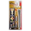MAGLITE SP2209H 2-AA Cell Mini LED Flashlight with Holster, Gray
