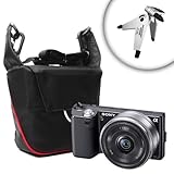 Impact-Resistant Dual Protection Camera Carrying Case Bag for Sony Alpha NE ....