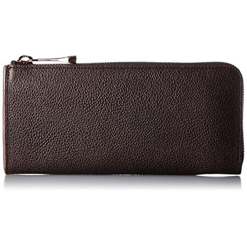 [イタダキ] iTADAKi 黒桟革 L字 長財布 KELL-ZIP LONG WLT/kuro 3258045 26 (ダークブラウン)