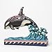 Enesco Jim Shore Heartwood Creek Double Whales Jumping Figurine, 5