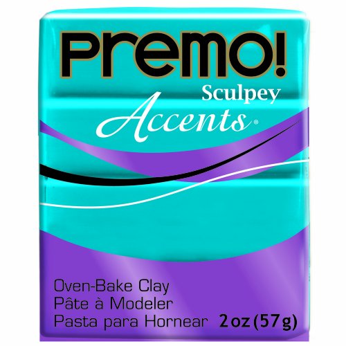 Premo Sculpey Polymer Clay 2 Ounces-Translucent Blue