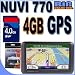 Garmin Nuvi 770 Portable GPS Vehicle Navigation System w/ 4.3 LCD Widescreen (0100065700) 4GB SD / HC Secure Digital Memory Card + MORE! BigVALUEInc Accessory Saver Bundle