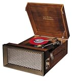 Crosley CR85 Collegiate Stack-o-Matic Turntable, Walnut