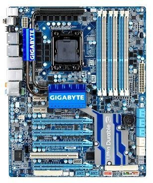GIGABYTE マザーボード ATX LGA1366 Intel X58 + ICH10R DDR3 PCI-Ex16 PCI-Ex8 PCI S-ATA PATA USB3.0 USB2.0 IEEE1394a GbE GA-X58A-UD5 REV2